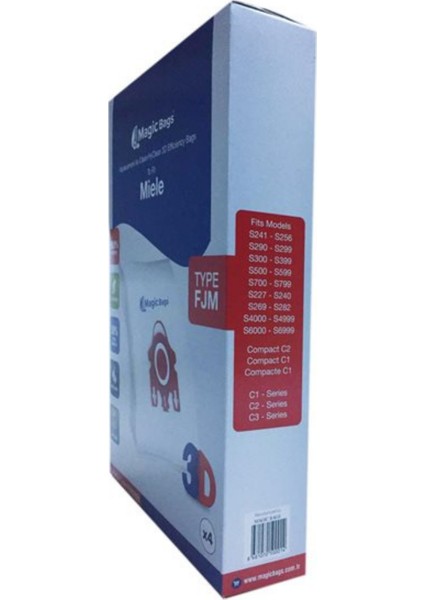 MİELE Cat & Dog 500 5 Katlı Bez Toz Torbası modelleri