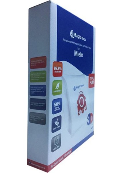 MİELE Electronic 2000 5 Katlı Bez Toz Torbası fiyatları