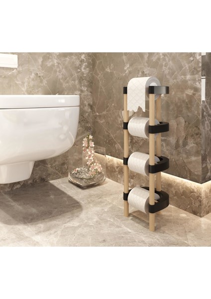 Ahşap Wc Kağıtlık