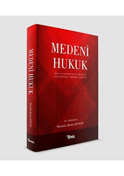 Medeni Hukuk Kpss ve Kurum Sınavları İçin - Mustafa Ahmet Şengel