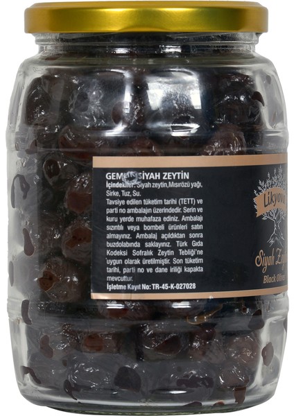 Siyah Zeytin 1 kg