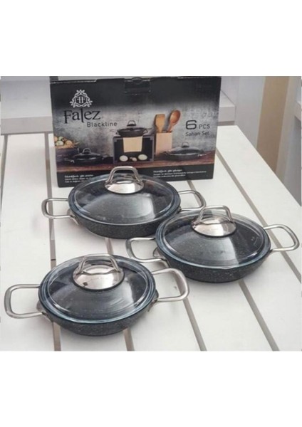 Blackline Granit 6 Parça Sahan