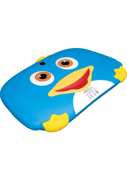 HAPPY KIDS Penguen EW-2022 Wifi+BT Çift Kamera Mavi 7 LCD Ekran 2GB A100 Quard Core 16GB And.10 OS Tablet PC