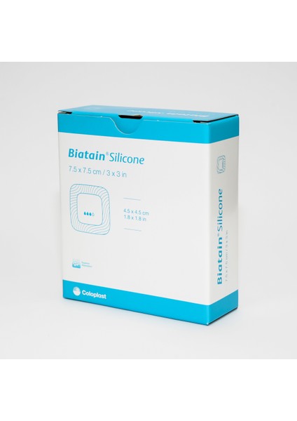 Biatain Silikon Yapışkanlı Köpük Örtü 7,5 x 7,5 cm 1 Adet