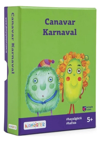 Canavar Karnaval Kart Oyunu Kidmosfer