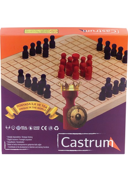 Castrum-Ahşap Zeka Oyunu
