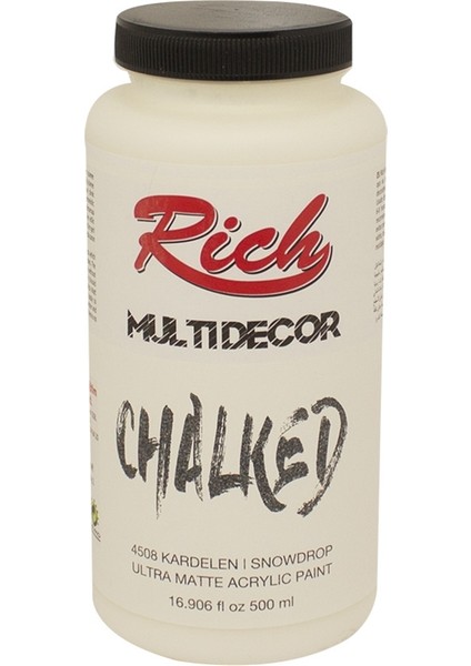 Multi Decor Chalked Akrilik Boya 500 cc Kardelen