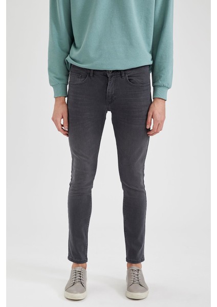 Carlo Skinny Fit Düşük Bel Dar Paça Jean Pantolon T3943AZ21SP