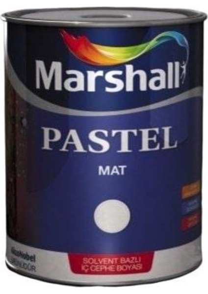 Pastel Mat Beyaz Boya 0.75LT