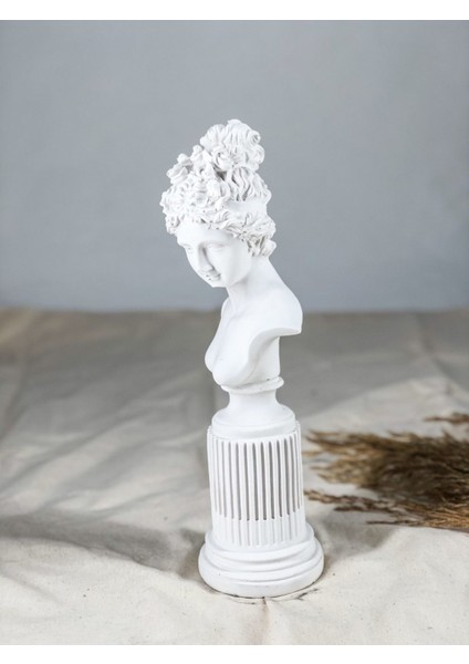 Boyanabilir Ham Polyester Heykel Biblo - Kaideli Antik Yunan Kadın Heykel fiyatları