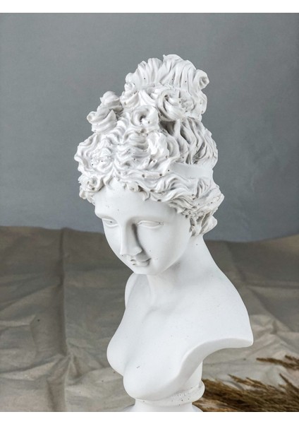 Boyanabilir Ham Polyester Heykel Biblo - Kaideli Antik Yunan Kadın Heykel modelleri