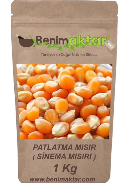 Benimaktar Patlatmalık Cin Mısır Sinema Mısırı 1 kg