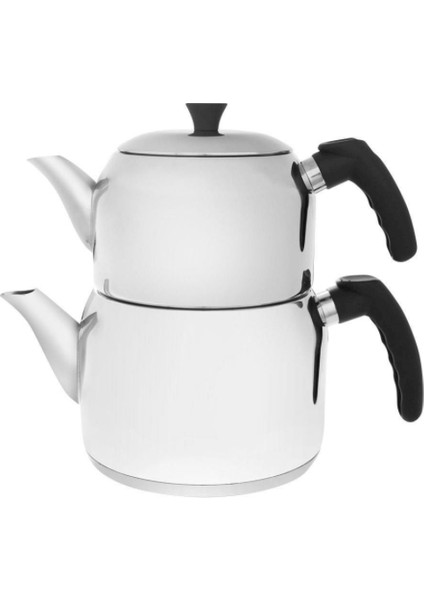 Cvs Premium Çelik Çaydanlık Orta Boy