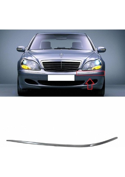 W220 Tampon Nikelajı Ön Sağ (Yeni Model) 2208850674 fiyatları