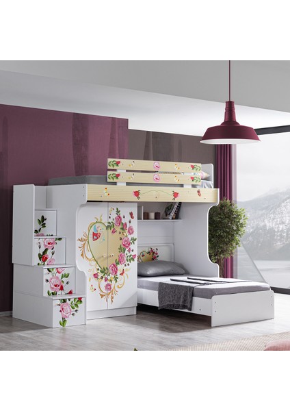 Mira Ranza Karyola 2 Kapaklı Dolap