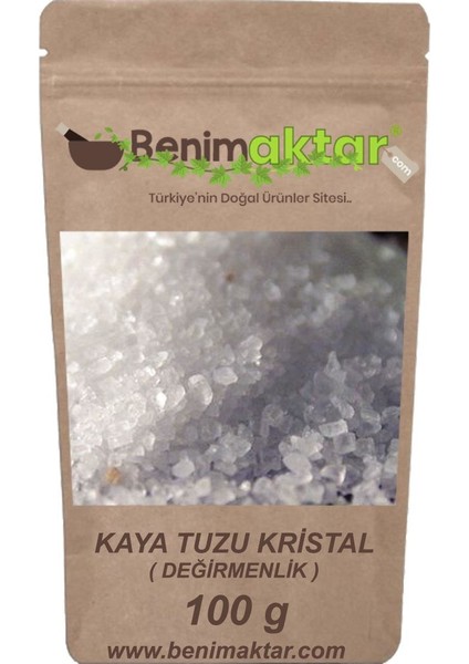Benimaktar Çankırı Kaya Tuzu Kristal 100 gr