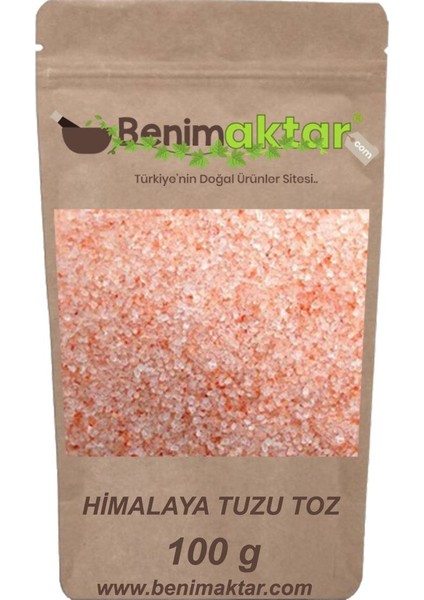 Benimaktar Gerçek Himalaya Tuzu Toz 100 gr