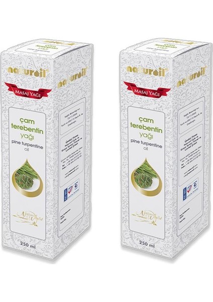 Çam Yağı Katkısız Doğal 250 ml x 2'li