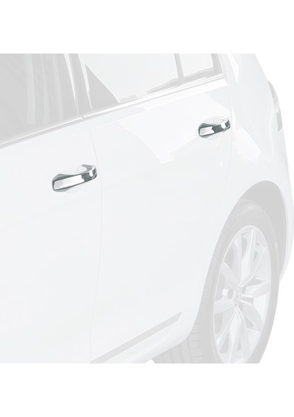 Volkswagen Golf 7 Krom Kapı Kolu (4 Kapı) 8 Parça Paslanmaz Çelik 2014 Model ve Sonrası