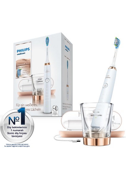Sonicare Diamond Clean Sonic Şarjlı Diş Fırçası HX9396/89