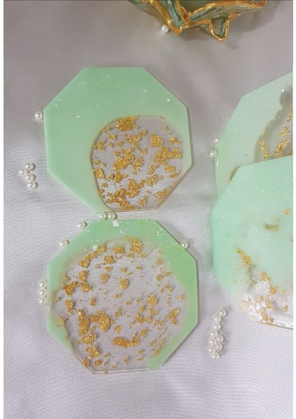 Epoksi Bardak Altlığı Takımı