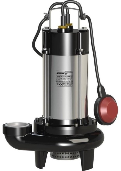 Sdf 18/2-Y Pasl. Çelik Drenaj Dalgıç 1,8 Hp - 20 Metre