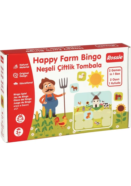 Neşeli Çiftlik Tombala (2 Oyun 1 Arada)