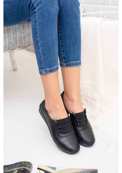 Ortapedik Pedli Siyah Ayakkabı fiyatları