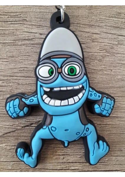 Hd Marketim  Sevimli Crazy Frog Figürlü Anahtarlık 5975