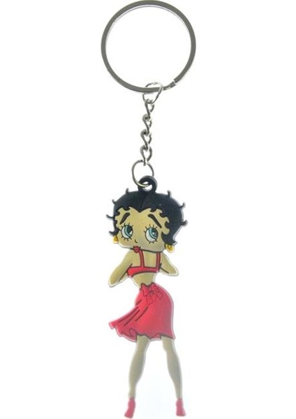 Sevimli Betty Boop Figürlü Anahtarlık 5952