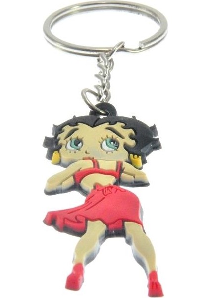 Sevimli Betty Boop Figürlü Anahtarlık 5952 modelleri