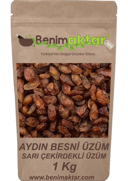 Benim Aktar Benimaktar Sarı Besni Çekirdekli Üzüm 1 kg