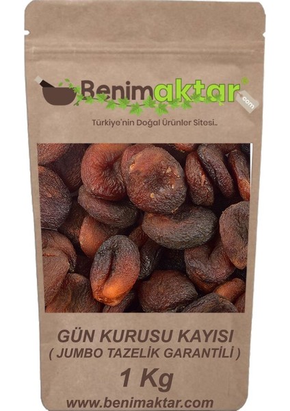 Benimaktar Malatya Gün Kurusu Siyah Kayısı 1 kg