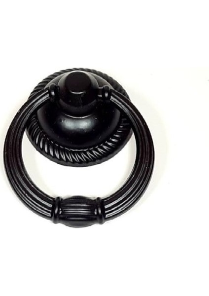 Interio Rustik Halka Sarkaç Siyah Düğme Kulp Modelleri Dolap Çekmece Mobilya Mutfak Kulbu