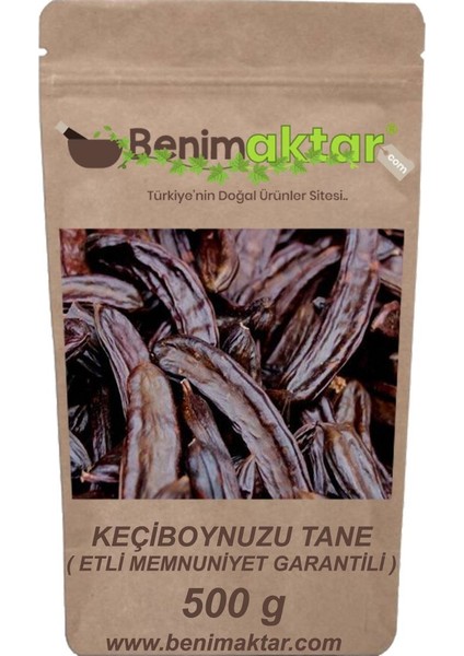 Benimaktar Keçiboynuzu Harnup Etli Tane Yeni Mahsül Memnuniyet Garantili 500 gr