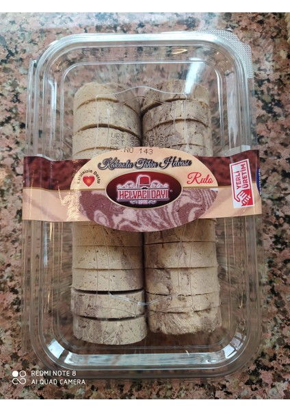 H.Dayı 500 gr Rulo Kakaolu Helva