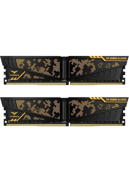 16 GB Ddr4 3200 Mhz T-Force Vulcan Tuf Yellow 8gx2