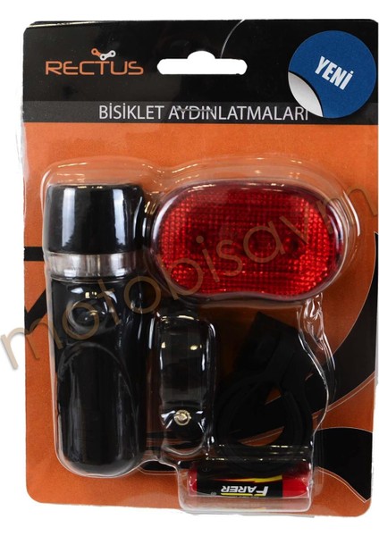 Ön - Arka Far Stop Seti [pil Dahil] RCTS-8000--