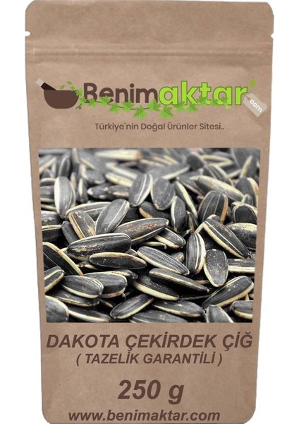 Benimaktar Çekirdek Dakota Kavrulmamış Tuzsuz 250 gr