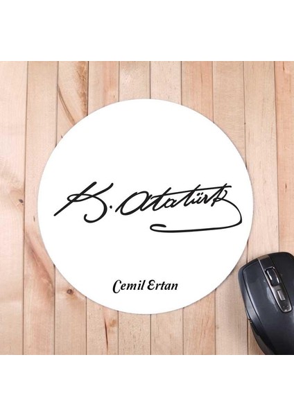 Atatürk Imzalı Mousepad