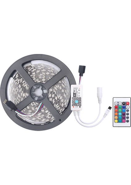 Akıllı Wifi Kontrol Renk Değiştirme LED 5050 Rgb Su Geçirmez (Yurt Dışından)