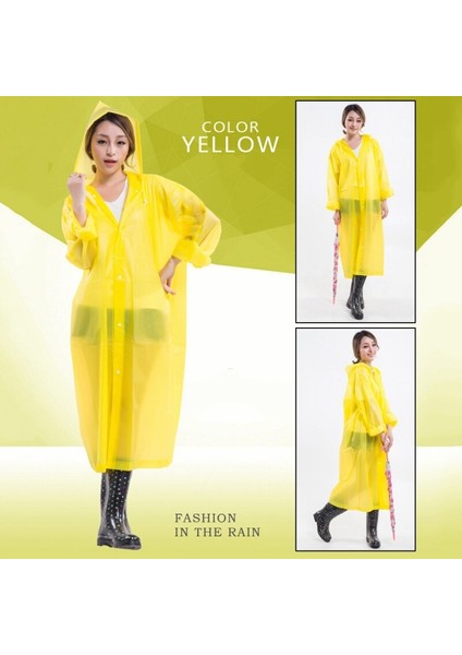 Raincoat Eva Yağmurluk -Gri