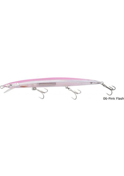 Sandeel Jerk Minnow 175 25G Suni Yem 06-Pink Flash