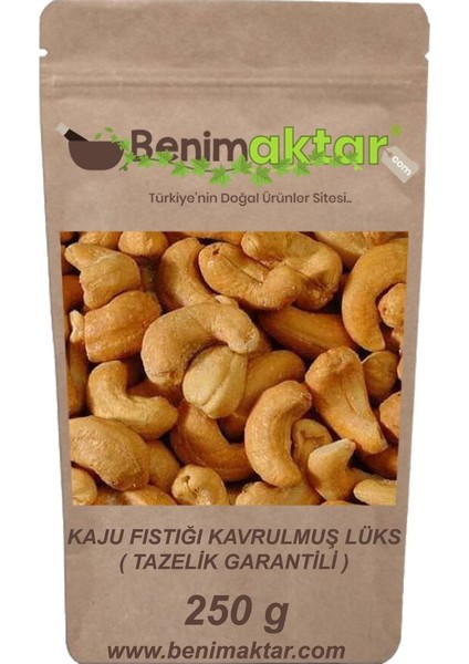 Benim Aktar Benimaktar Kaju Fıstığı Kavrulmuş Duble Lüx 250 gr