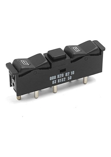 W123 W201 Ikili Cam Düğmesi Sol (Kilitli) 0008208210