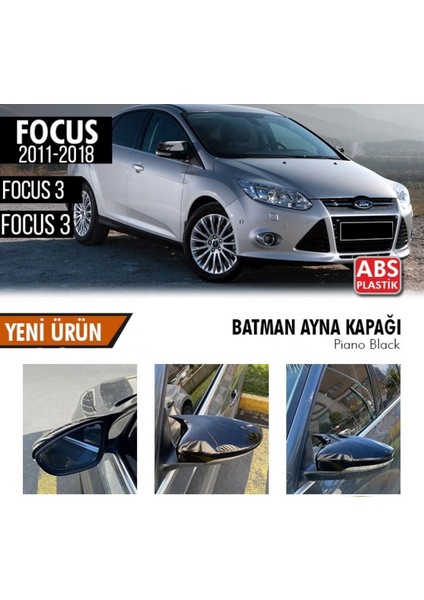 Ford Focus 3 2011-2018 Arası Yarasa Ayna Kapağı Batman Model modelleri
