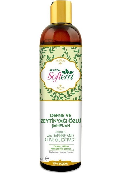 Softem Defne ve Zeytin Yağı Özlü Şampuan 400 ml