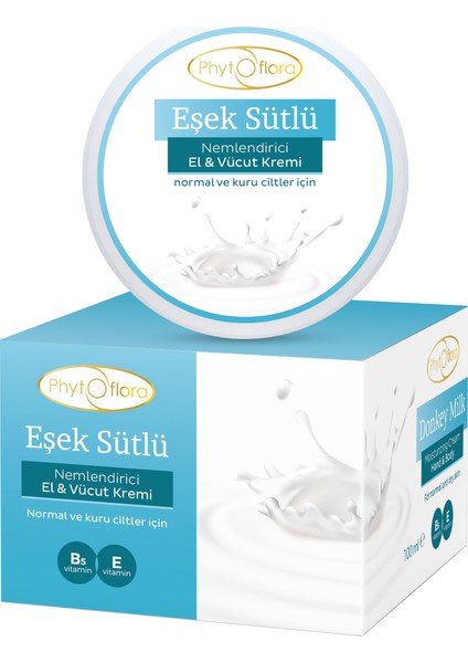 Phyto Flora Eşek Sütlü Krem 100 ml