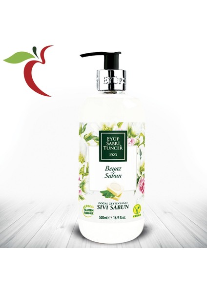 Est 500 ml Dogal Zeytınyaglı Sıvı Sabun Beyaz Sabu