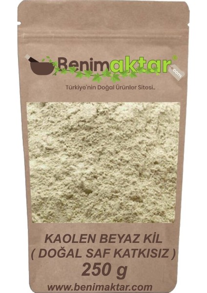 Benimaktar Beyaz Kil Kaolen Kil Toz 250 gr